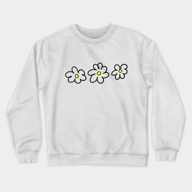 Cute Flowers Tumblr Crewneck Sweatshirt by Islanr